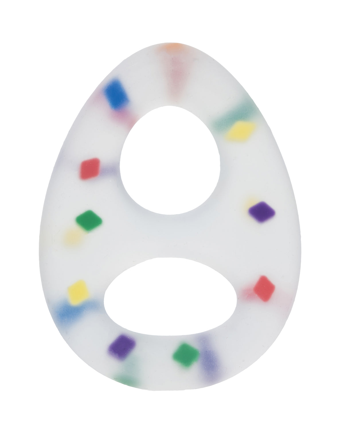 Anillo doble para el pene Alpha de silicona líquida para una erección más firme y un placer duradero