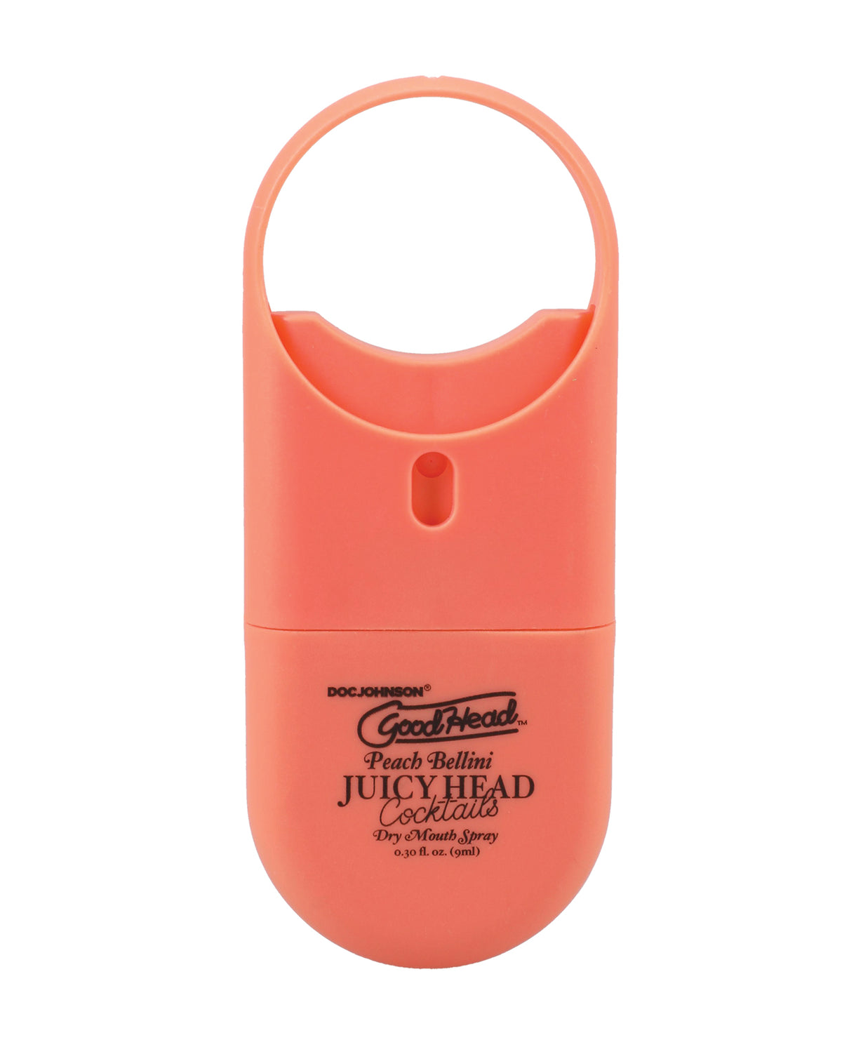 Spray bucal Goodhead Peach Bellini tamaño de viaje contra la boca seca, para el placer oral