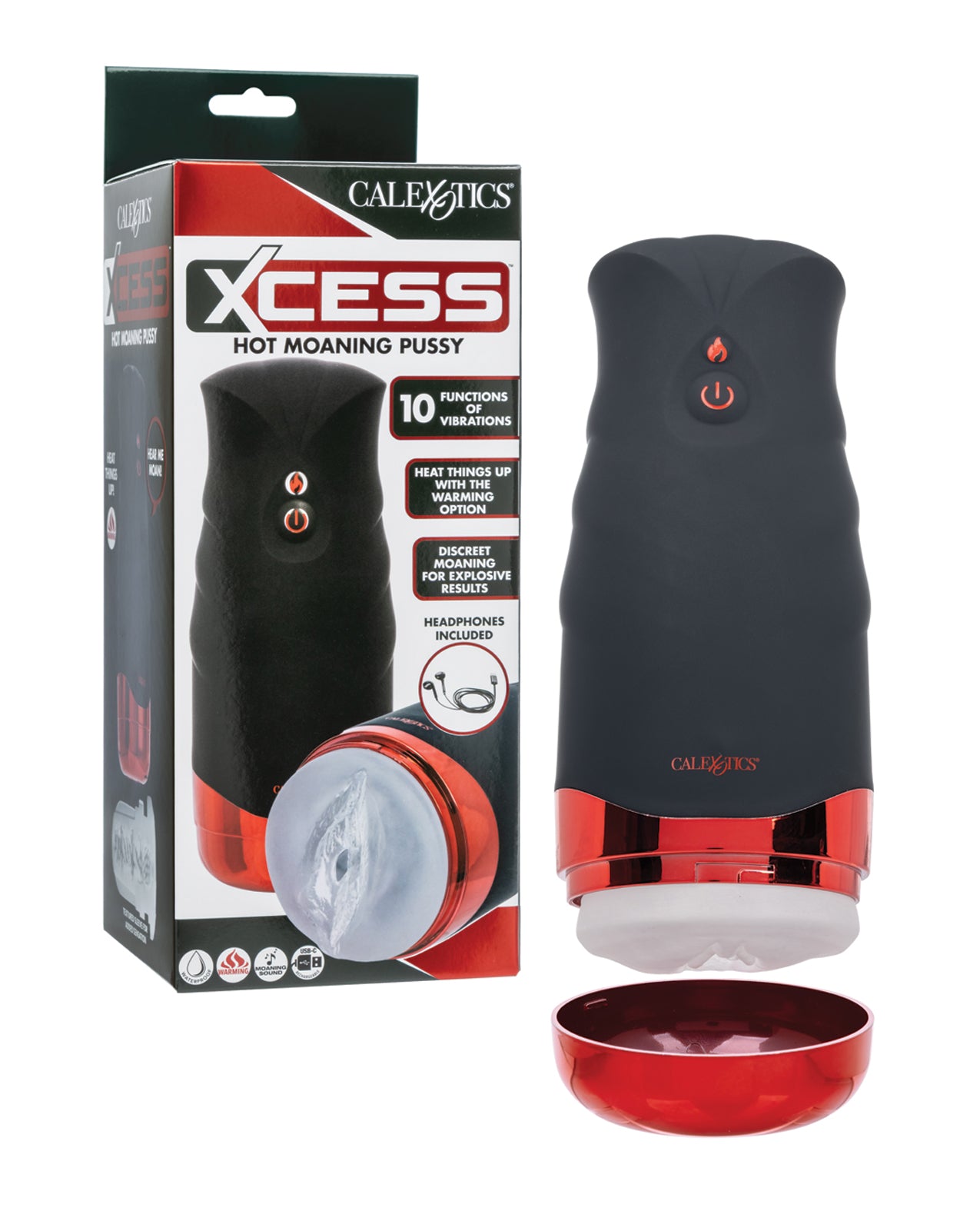 Vibrador recargable para vagina Xcess