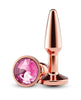 Carregar imagem no visualizador da Galeria, Plug anal pequeno cônico de alumínio, leve, rosa
