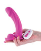 Cargue la imagen en el visor de la galería, Dildo vibrador curvado Colours de 6 pulgadas, con control remoto inalámbrico, recargable, rosa
