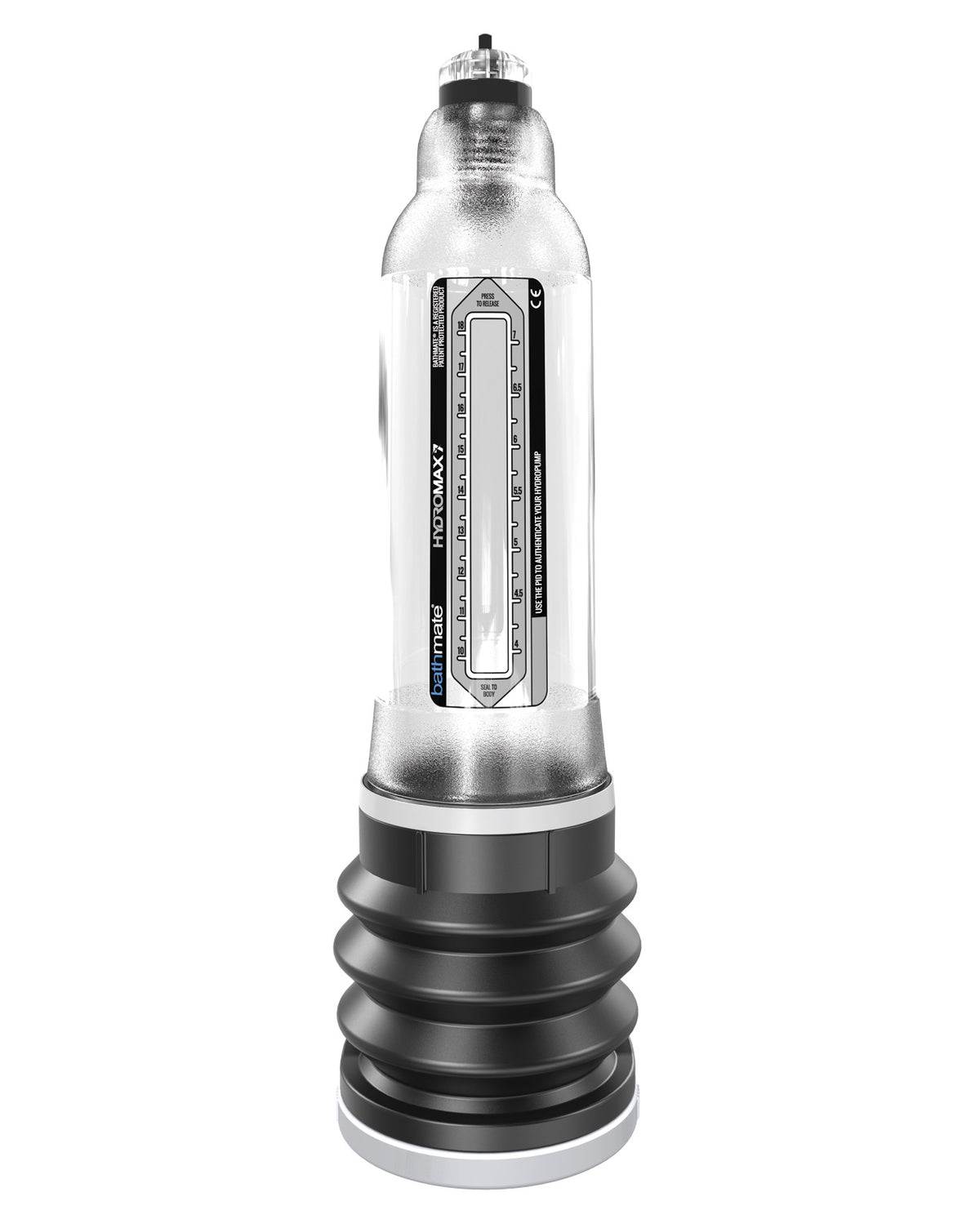 Bathmate Hydromax 7 Clear Penis Pump For 5 To 7 Inch Erections