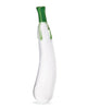 Indlæs billede i gallerifremviser, Glasdildo formet som en aubergine, 7.25 Inches, håndblæst ekstaseformet sexlegetøj
