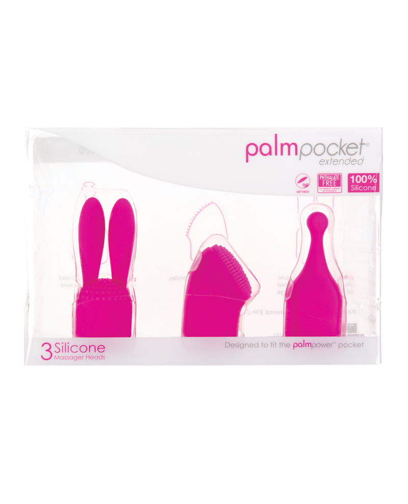 Charger l&#39;image dans la visionneuse de la galerie, Palm Power Palm Pocket Extended Silicone Heads Three Pack Pink
