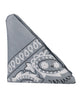 Cargue la imagen en el visor de la galería, Conjunto Rock Solid The Code de anillo para el pene y bandana de silicona gris y negra
