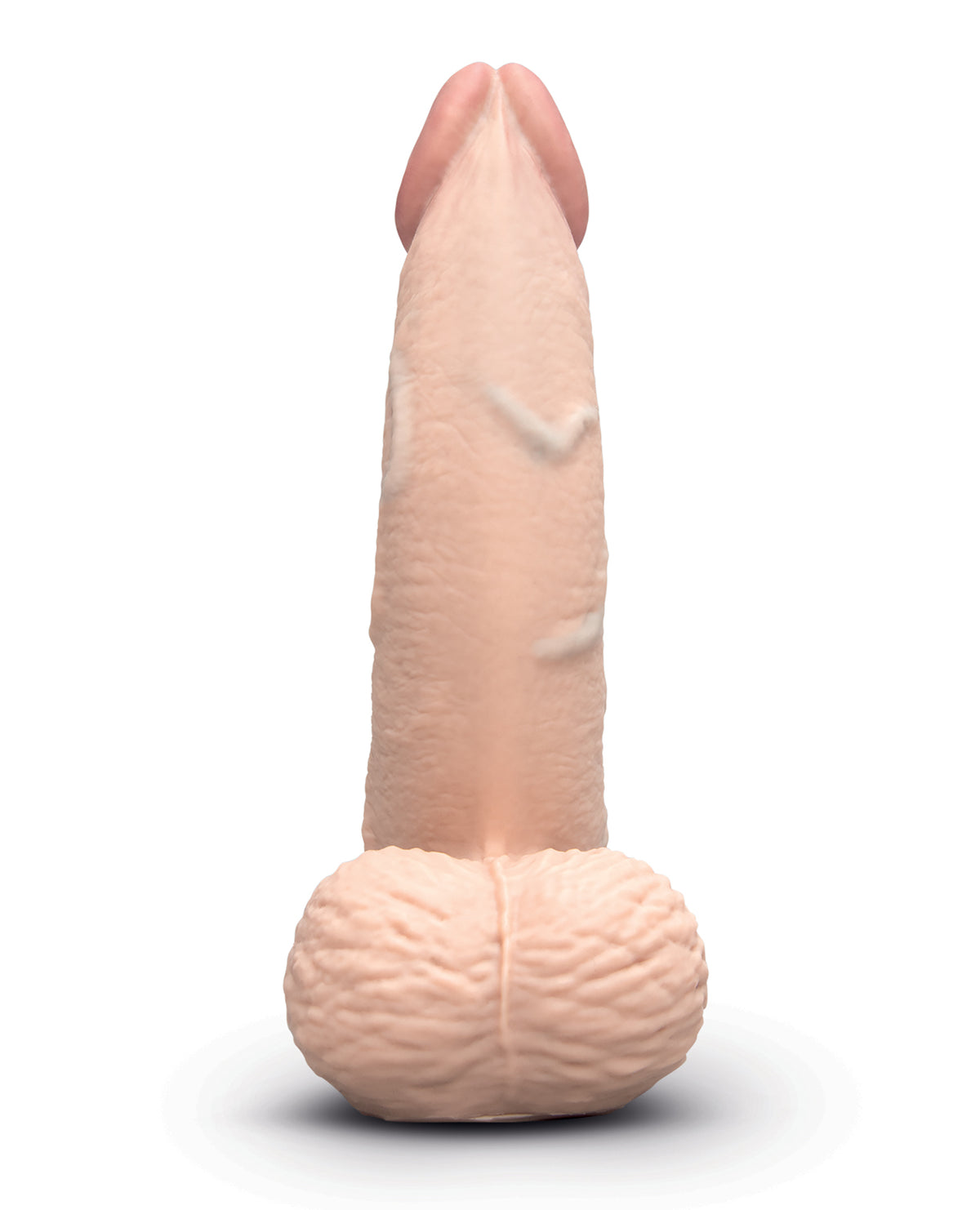 B-Vibe Slipskin Curvy dop anal vibratoriu din silicon, crem, de 6,5 Inch
