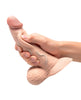 Încărcați imaginea în vizualizatorul Galerie, B-Vibe Slipskin Curvy dop anal vibratoriu din silicon, crem, de 6,5 Inch

