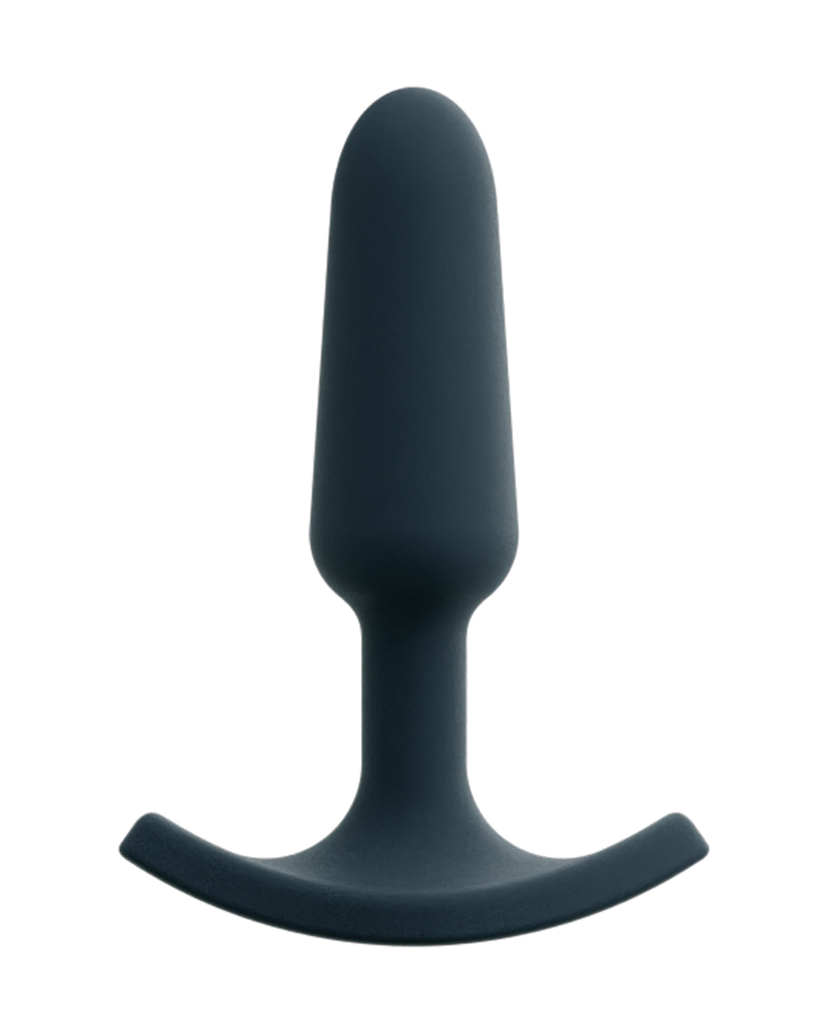 Tapón anal VeDO Hump de silicona ultrasuave, negro, inserción cónica