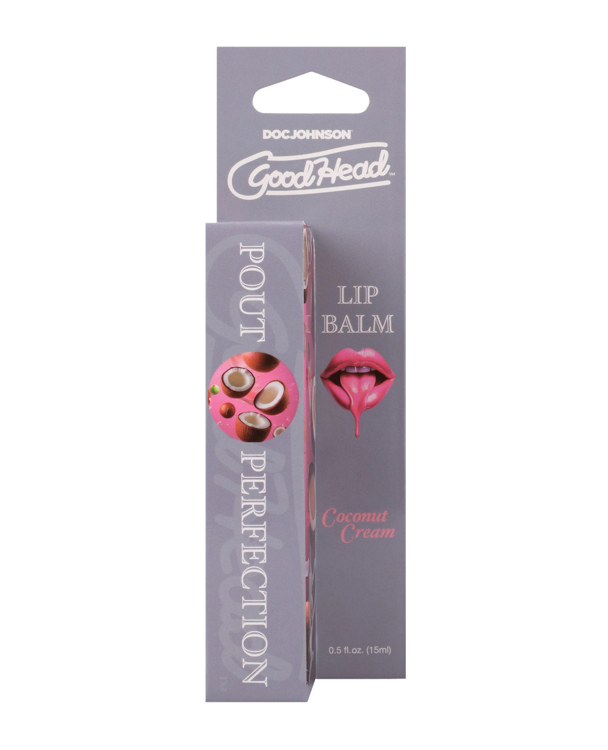 Bálsamo labial de crema de coco GoodHead, ultrahidratante