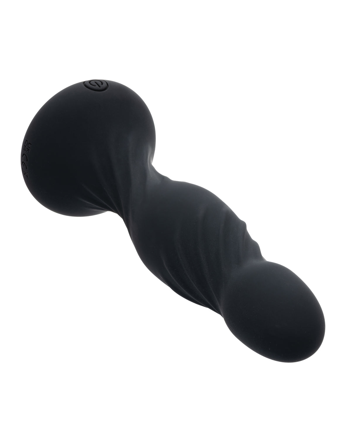 Deep Swirl vibrierende Sonde mit strukturierten Konturen für intime Lust