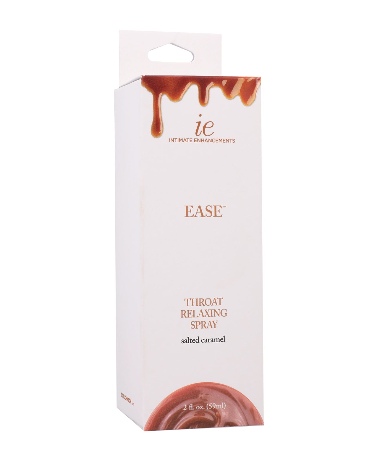 Intimate Enhancements Ease spray znieczulający gardło, solony karmel, 2 oz