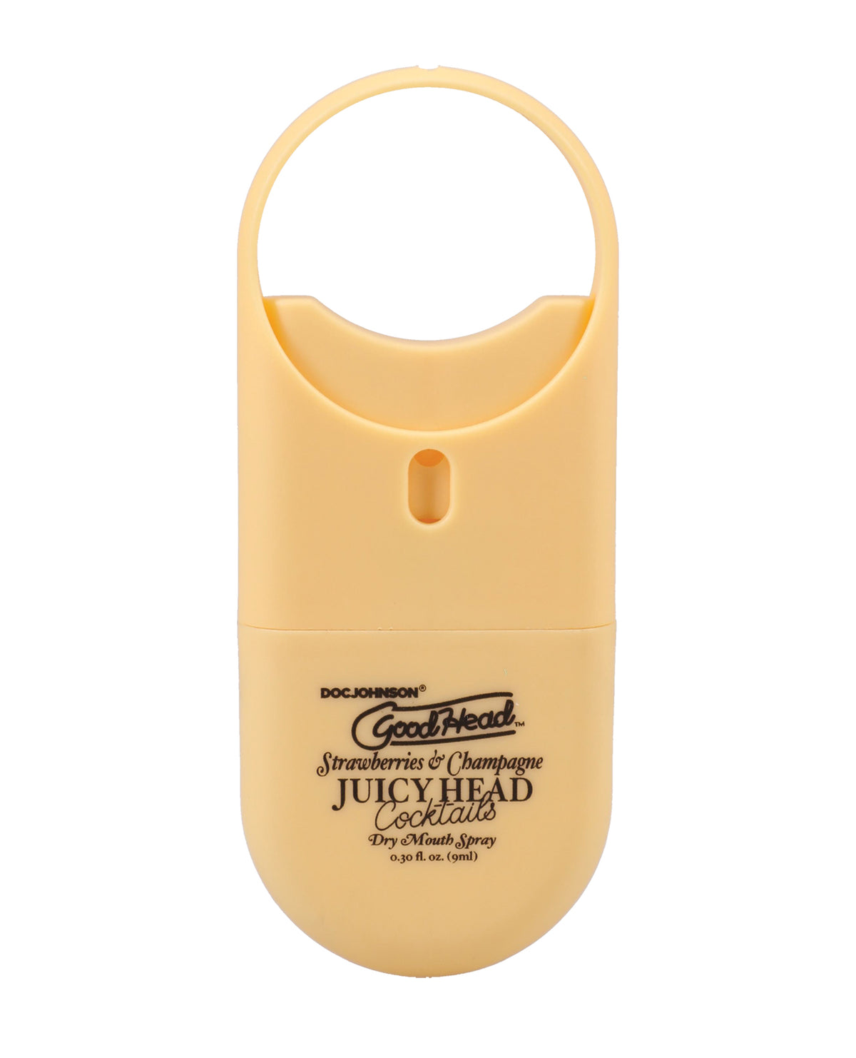 GoodHead Juicy Head -suihke kuivalle suulle, mansikka-samppanjan maku, aistilliseen nautintoon