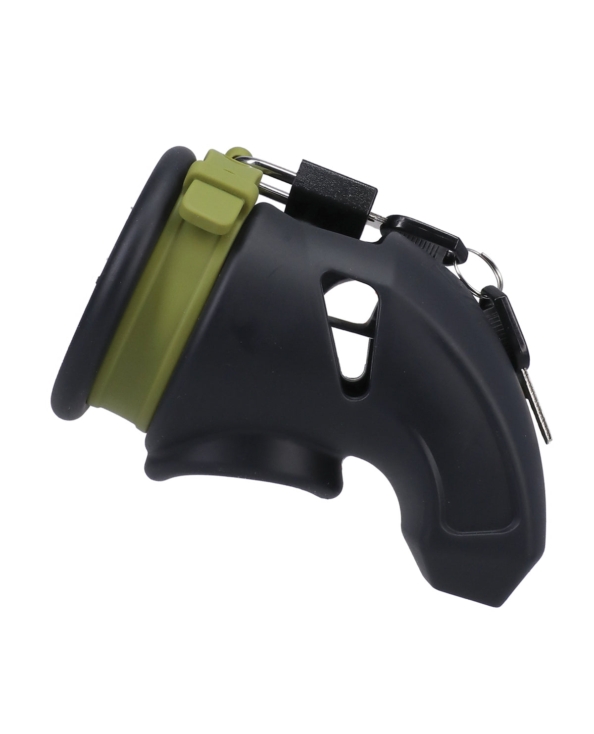Fort Troff Cumfort Comfortable Silicone Chastity Cage Black