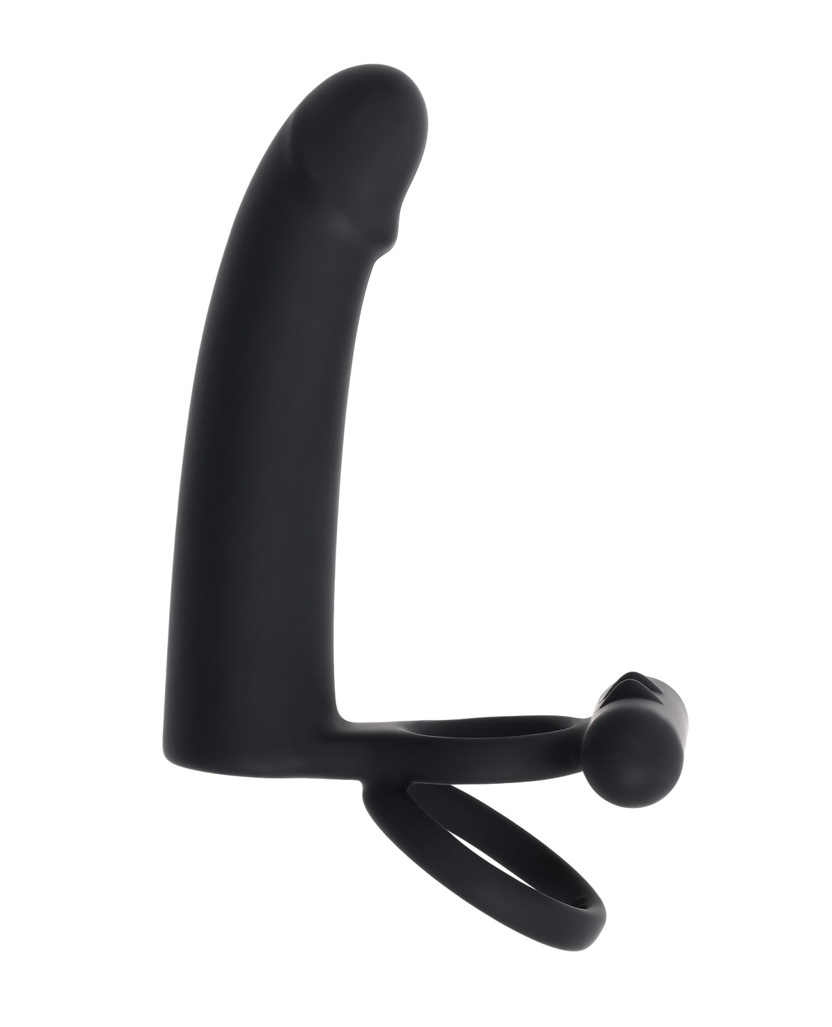 Anneau pénien vibrant portable à télécommande Gender X Full Swing, noir