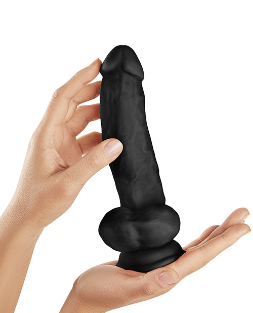 Consolo Flexiskin de silicone líquido, 9.5 polegadas, curvatura lateral com bolas, preto