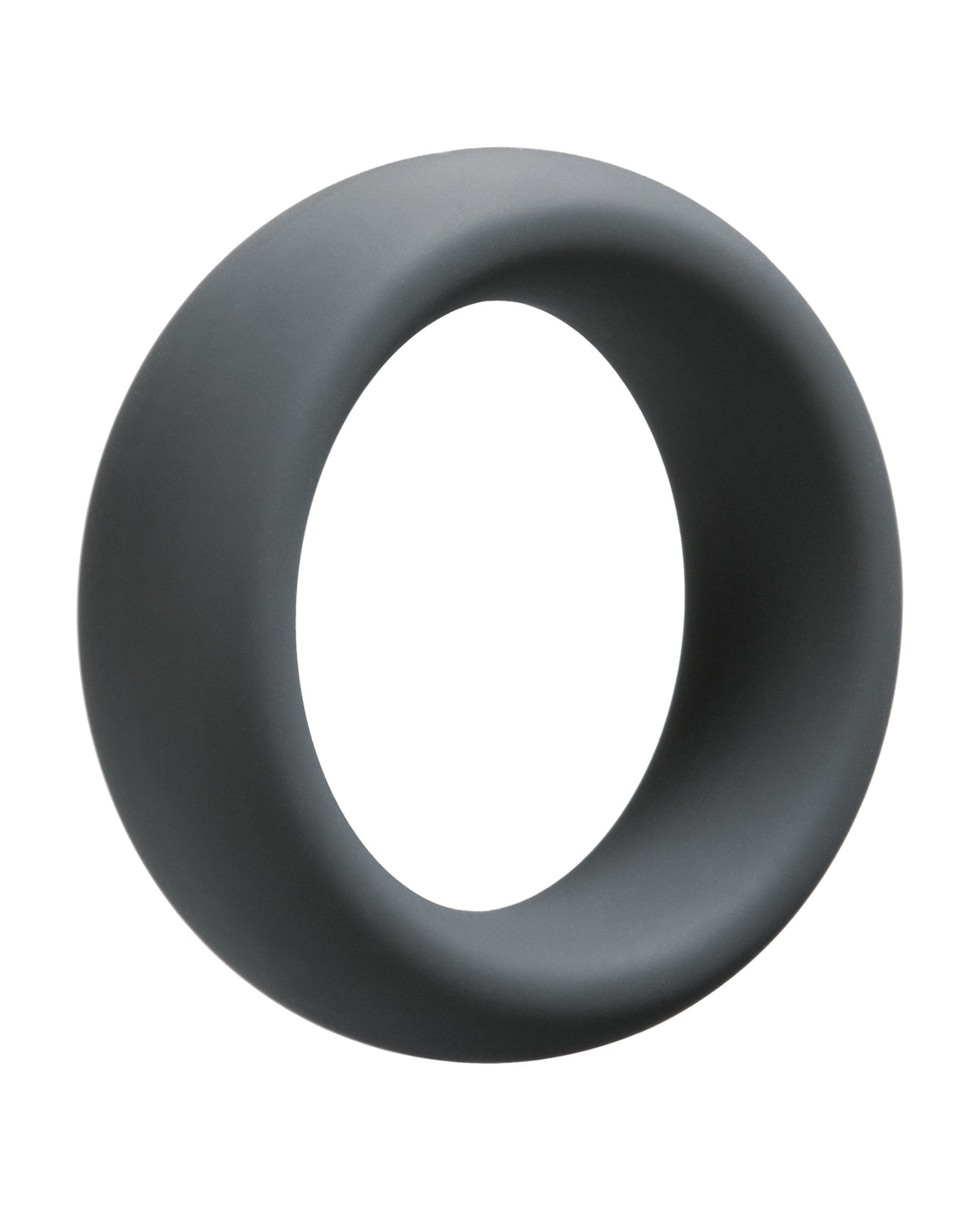 OptiMale C Ring Thick 40mm Slate Silicone Cock Ring For Strong Erections