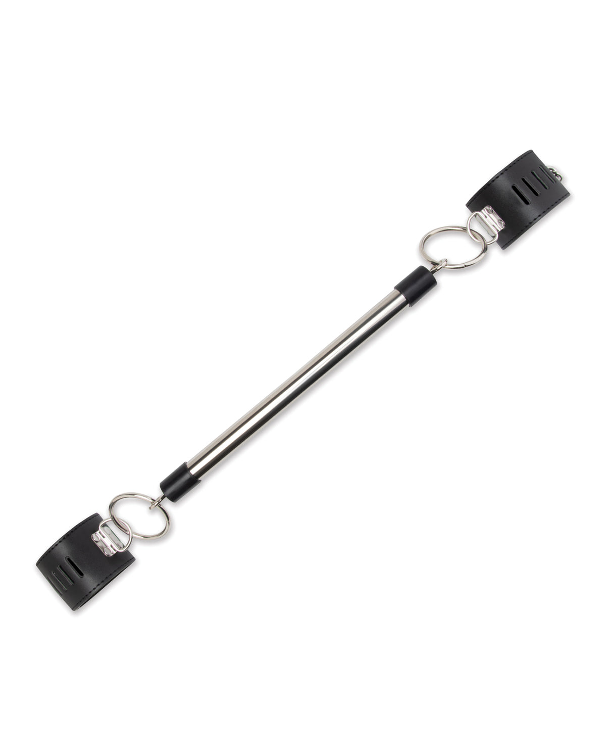 Lux Fetish Adjustable Bondage Spreader Bar With Lockable Cuffs