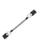 Load image into Gallery viewer, Lux Fetish Adjustable Bondage Spreader Bar With Lockable Cuffs
