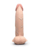 Afbeelding laden in Galerijviewer, BVibe Slipskin Curvy 9 Inch realistische siliconendildo crème
