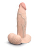 Cargue la imagen en el visor de la galería, Bvibe Slipskin 7 Inch Realistic Silicone Girthy Dildo Cream
