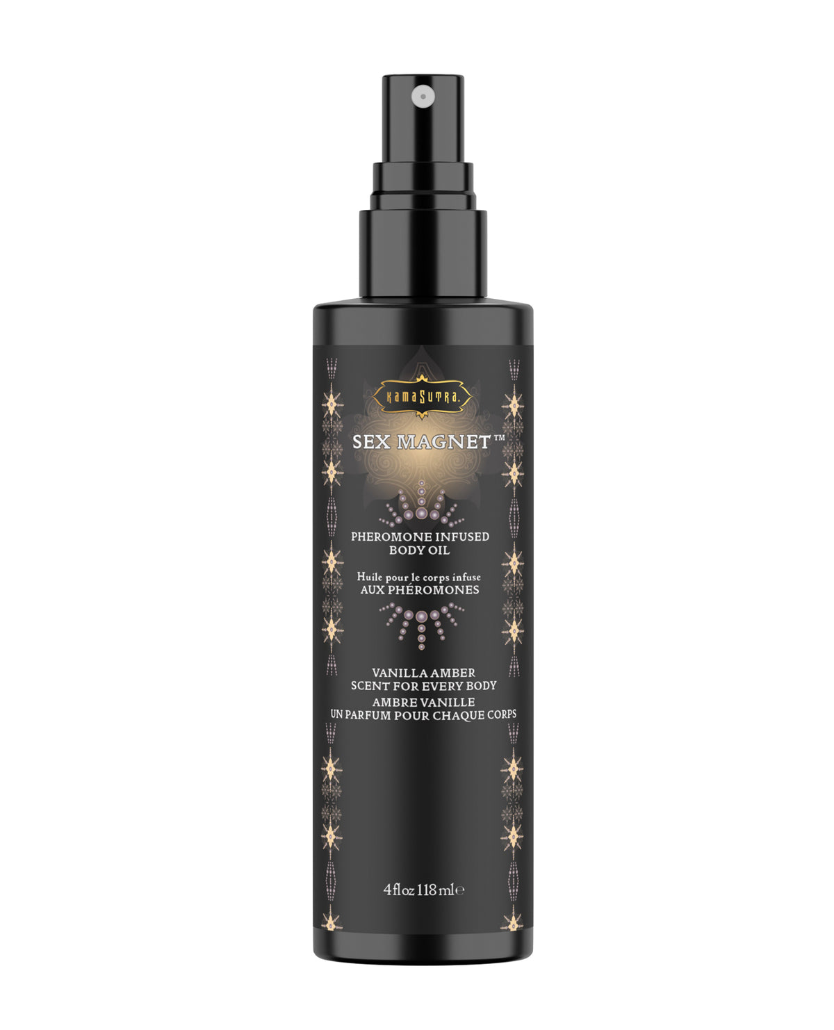 Kama Sutra Pheromone Body Spray Vanilla Amber Seductive Mist 4 Oz