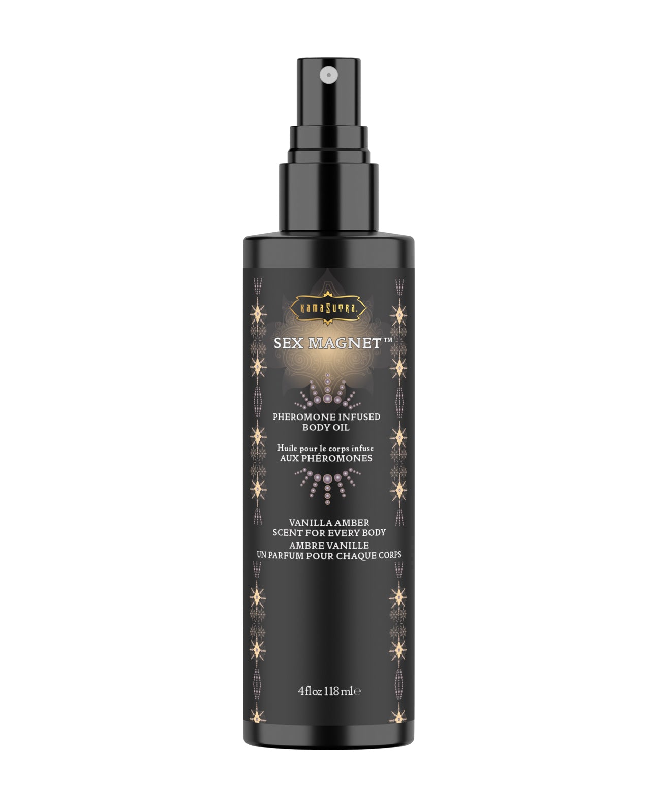 Kama Sutra Pheromone Body Spray Vanilla Amber Seductive Mist 4 Oz