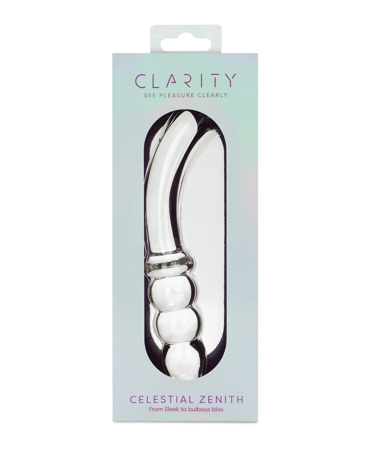 Celestial Zenith Double Ended Handblown Borosilicate Glass Dildo