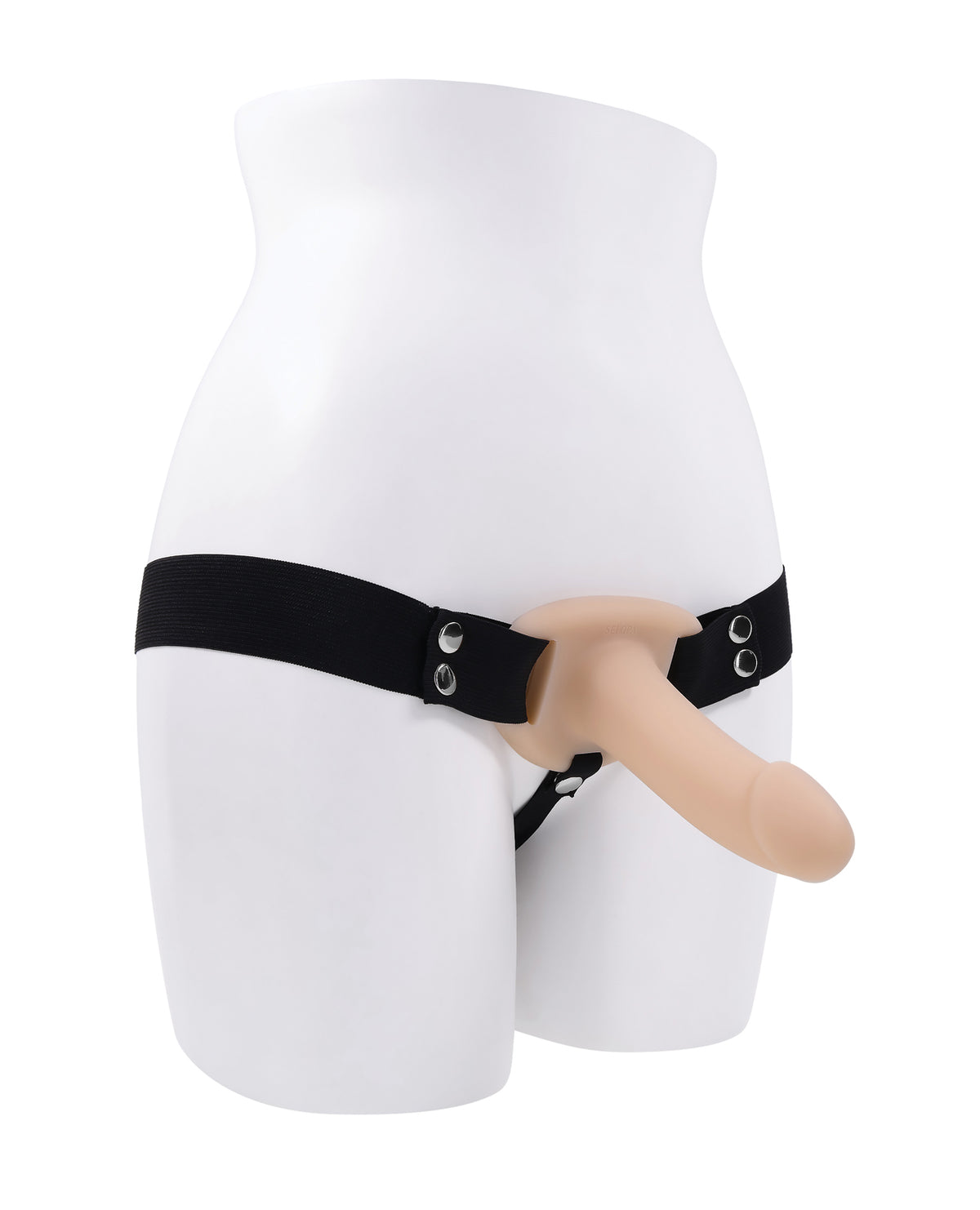 Selopa Our First Hollow Strap On Dildo Light With Adjustable Harness