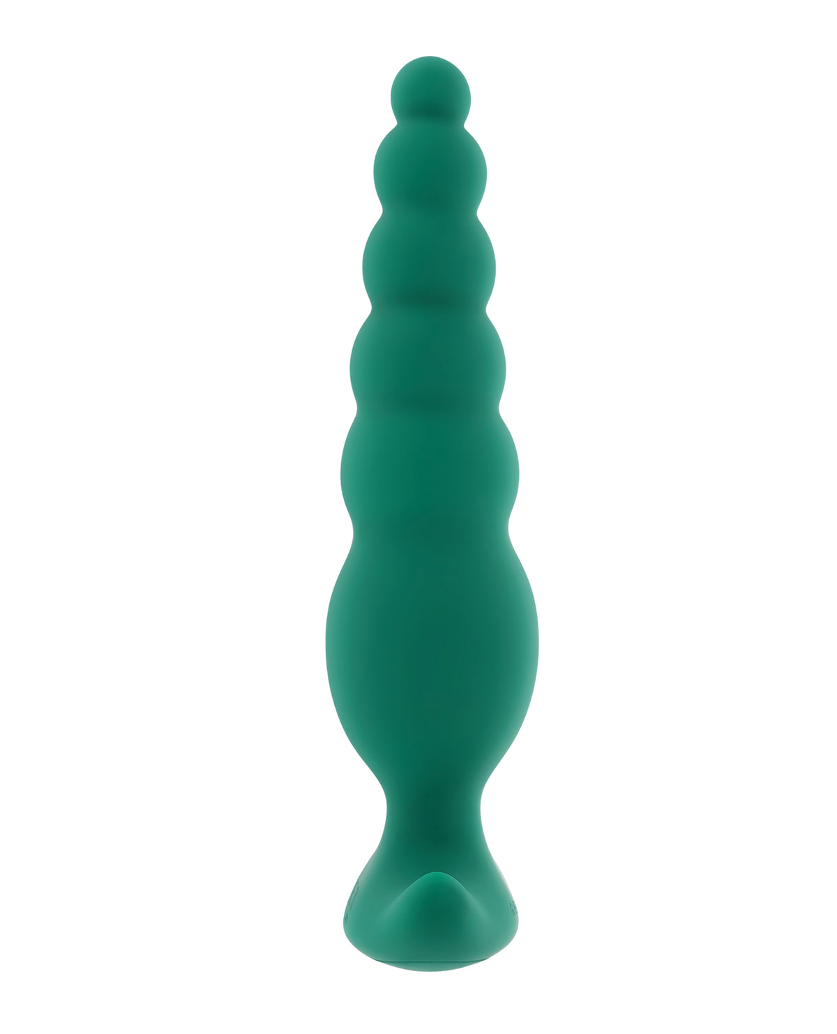 Masajeador de cola vibratorio Rattler de Gender X, verde, con textura giratoria