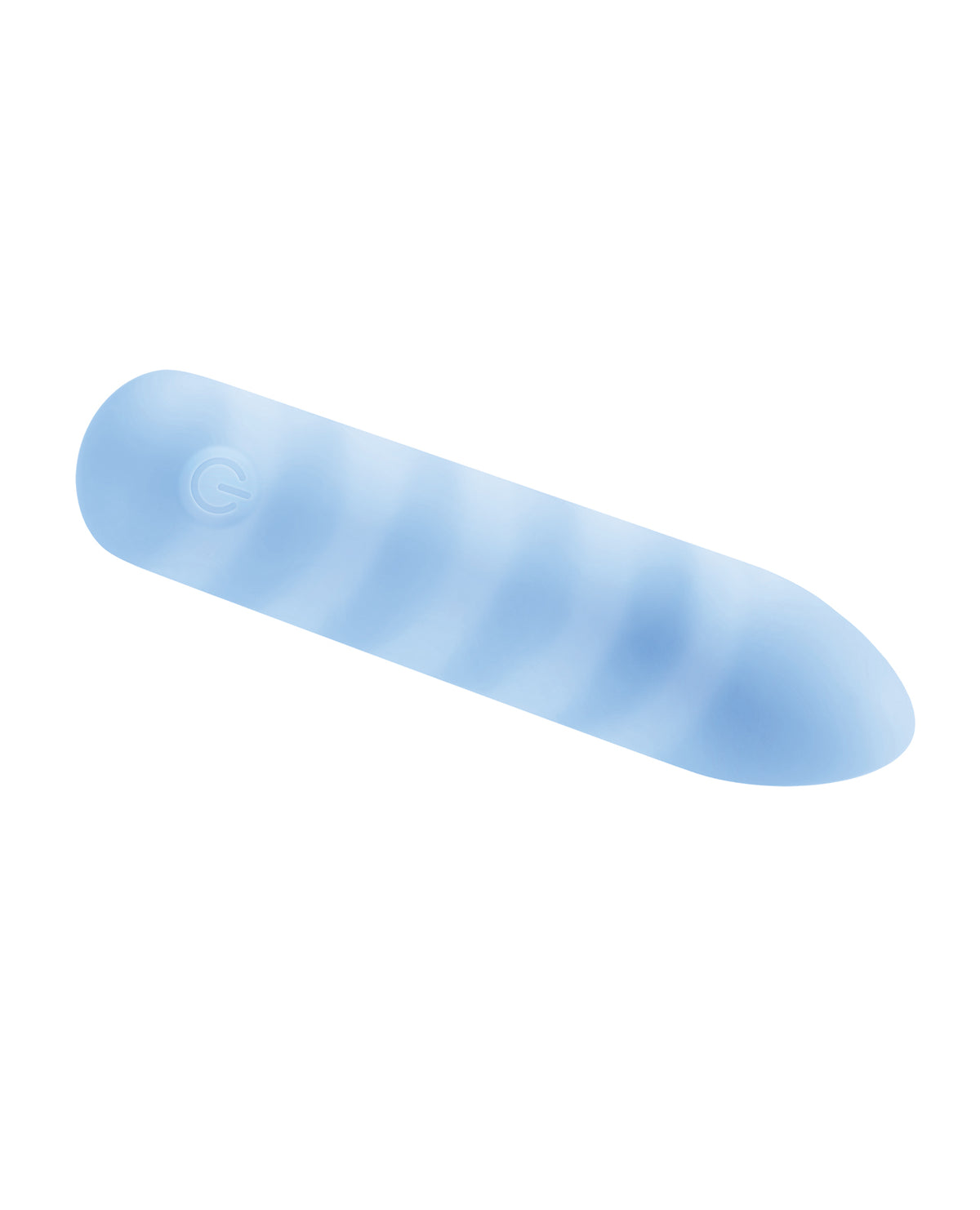Bullet vibratório de silicone azul-claro Playboy Unicorn Vibe