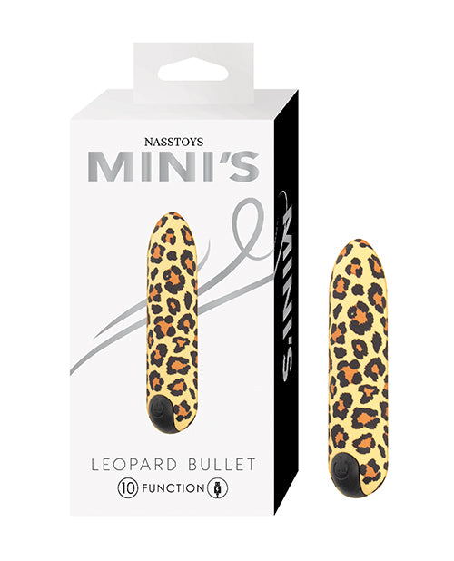 Cargue la imagen en el visor de la galería, Bala vibradora Mini's Leopard de Nasstoys - Leopardo
