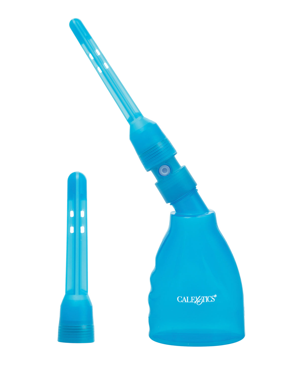 Sistema di pulizia intima Ultimate One-Way Douche con valvola antiriflusso, blu