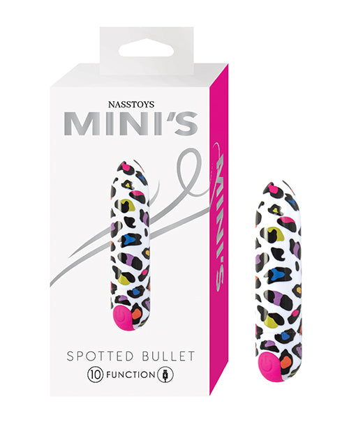 Load image into Gallery viewer, Nasstoys Mini's Spotted Bullet - White

