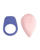 Cargue la imagen en el visor de la galería, Combo de vibrador para parejas Kiiroo Luxus y anillo magnético para el pene azul
