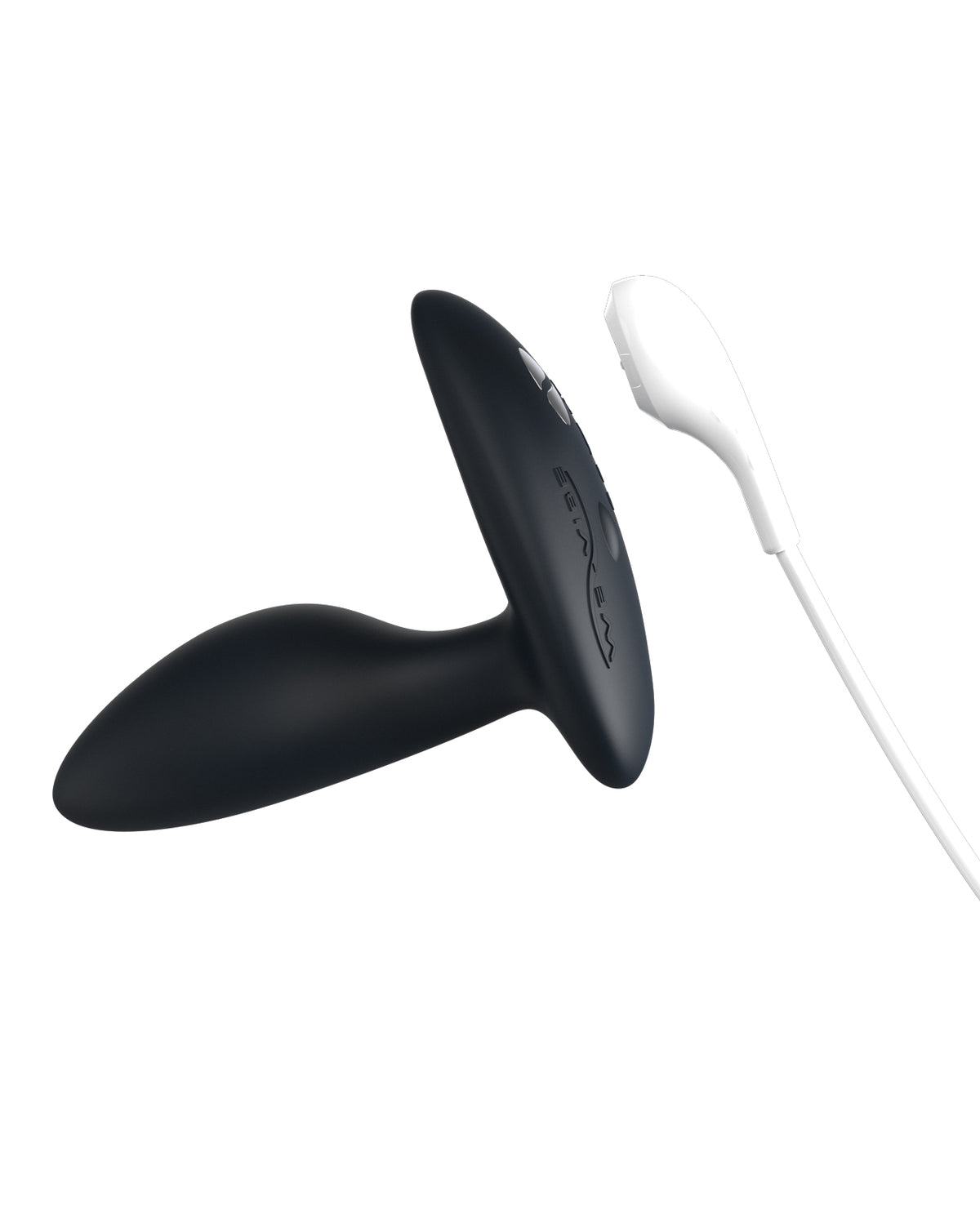 We Vibe Ditto Plus Rechargeable Silicone Anal Plug Vibrator Black