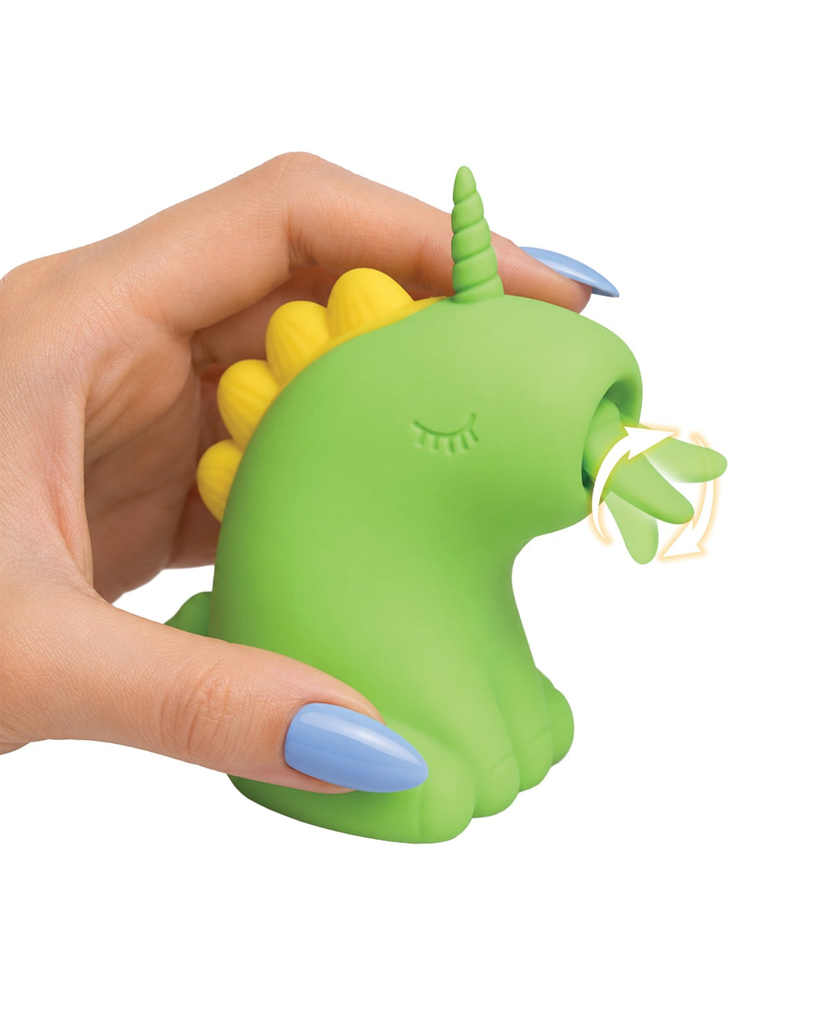Estimulador de silicona para lamer Creature Cuties Lickyhorn con forma de unicornio