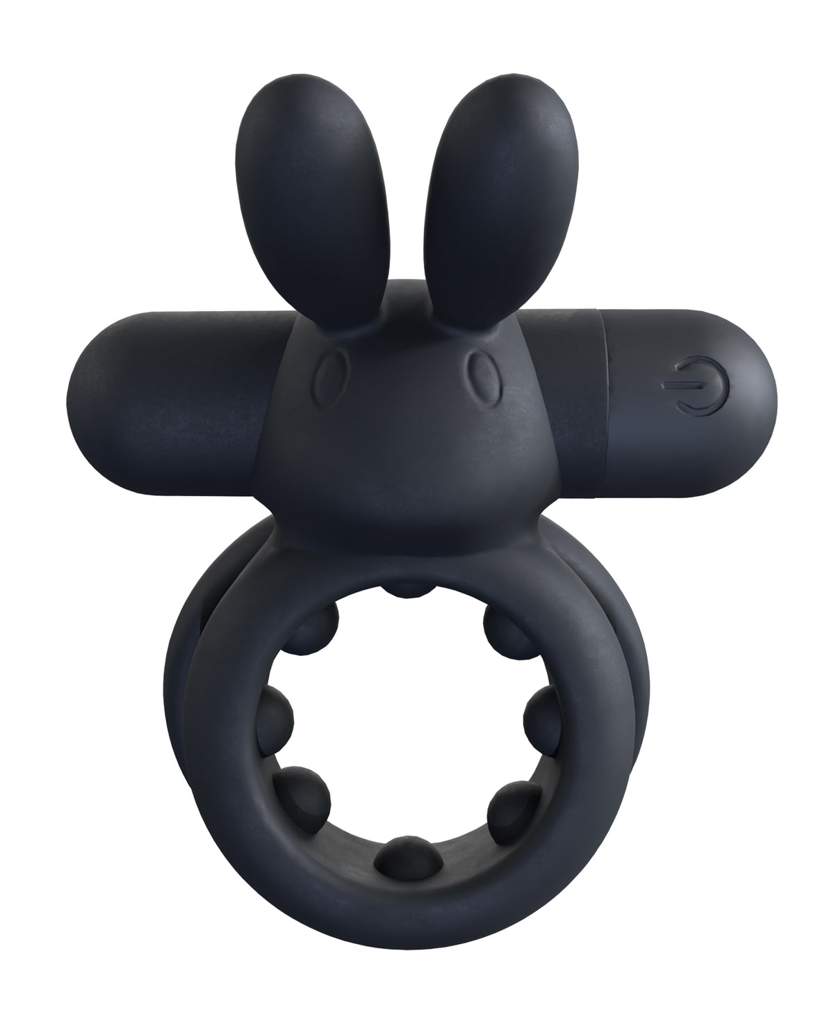Screaming O Rechargeable Ohare Rabbit Ring With Black Bullet