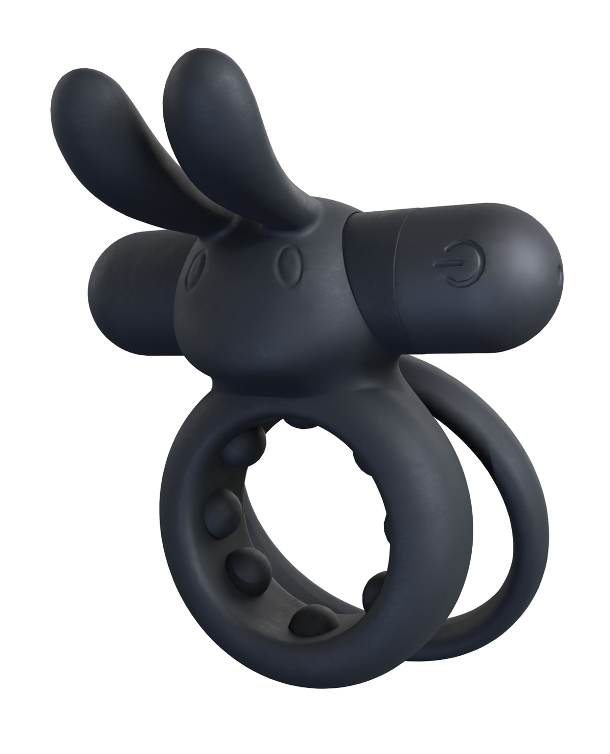 Screaming O Rechargeable Ohare Rabbit Ring With Black Bullet