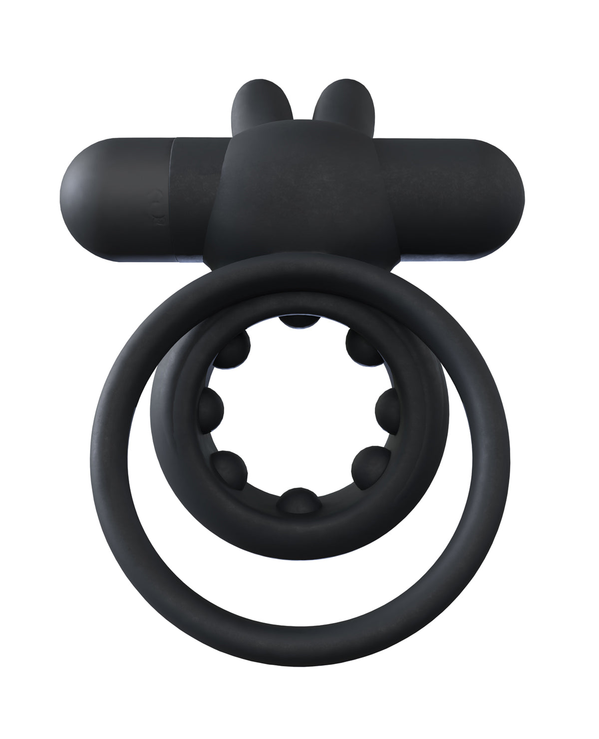 Screaming O Rechargeable Ohare Rabbit Ring With Black Bullet
