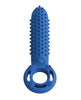 Load image into Gallery viewer, Screaming O Rechargeable Vibrating Silicone Couples Ring Blue

