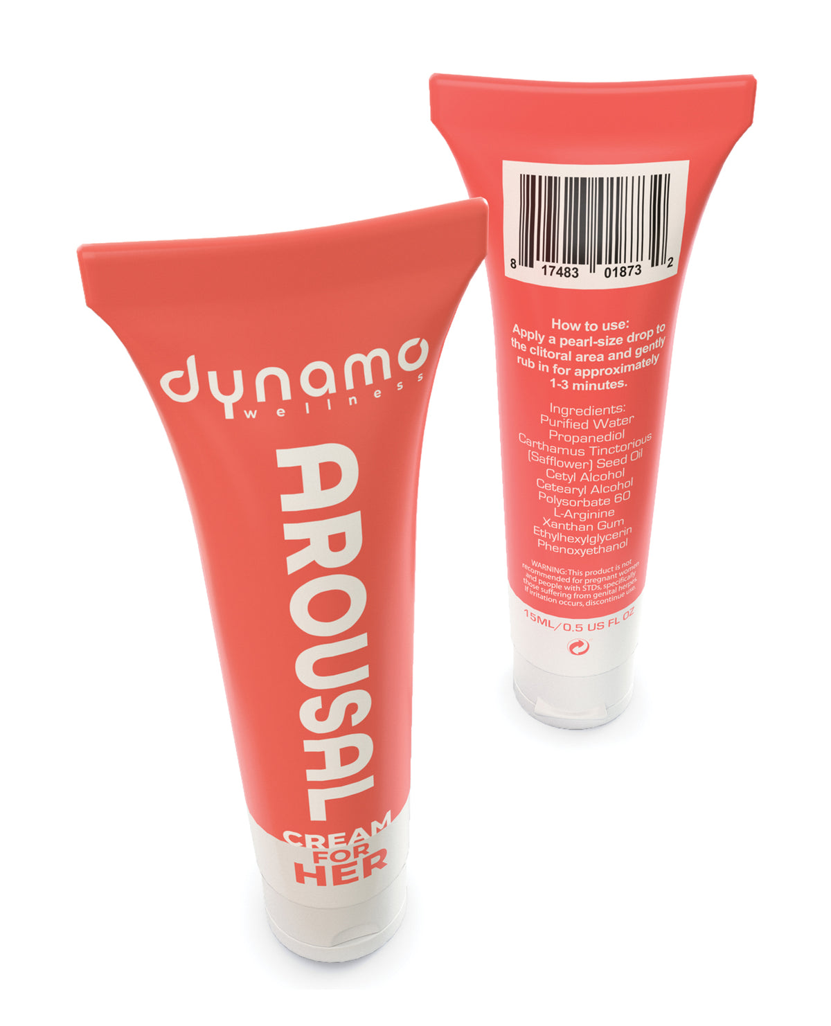 Dynamo Wellness Women Warming Arousal Cream Enhance Sensitivity