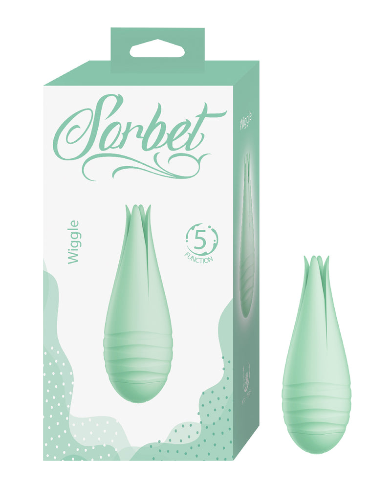 Cargue la imagen en el visor de la galería, Vibrador bala Nasstoys Mint Sorbet apto para viajes con punta dividida
