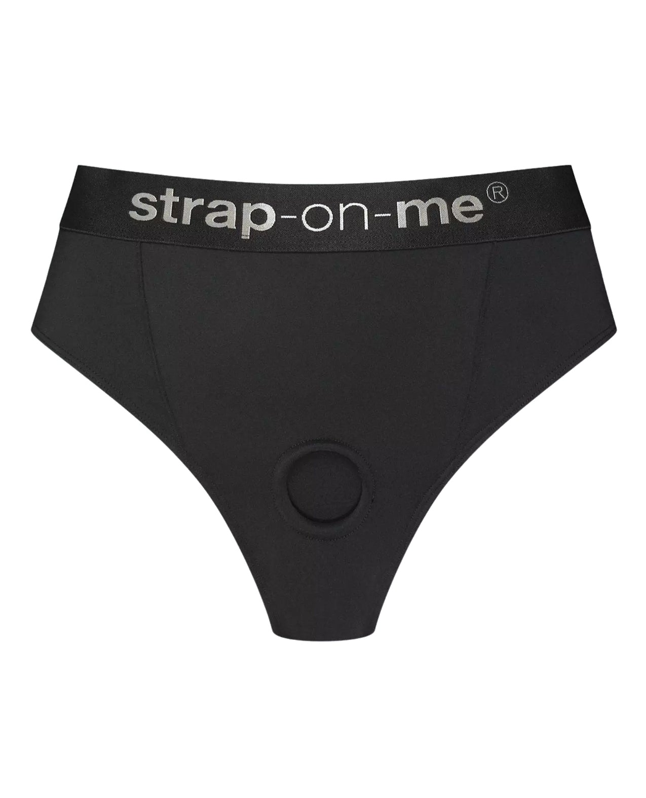 Strap On Me Idole Black High Waist Shaping Lingerie Harness Large