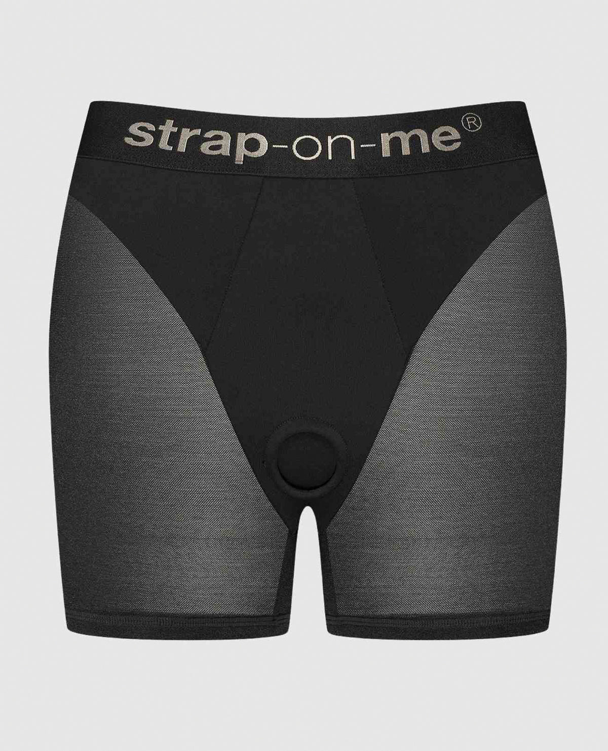 Halo Lingerie Harness For Women Strapon Tulle Microfiber Black Xs