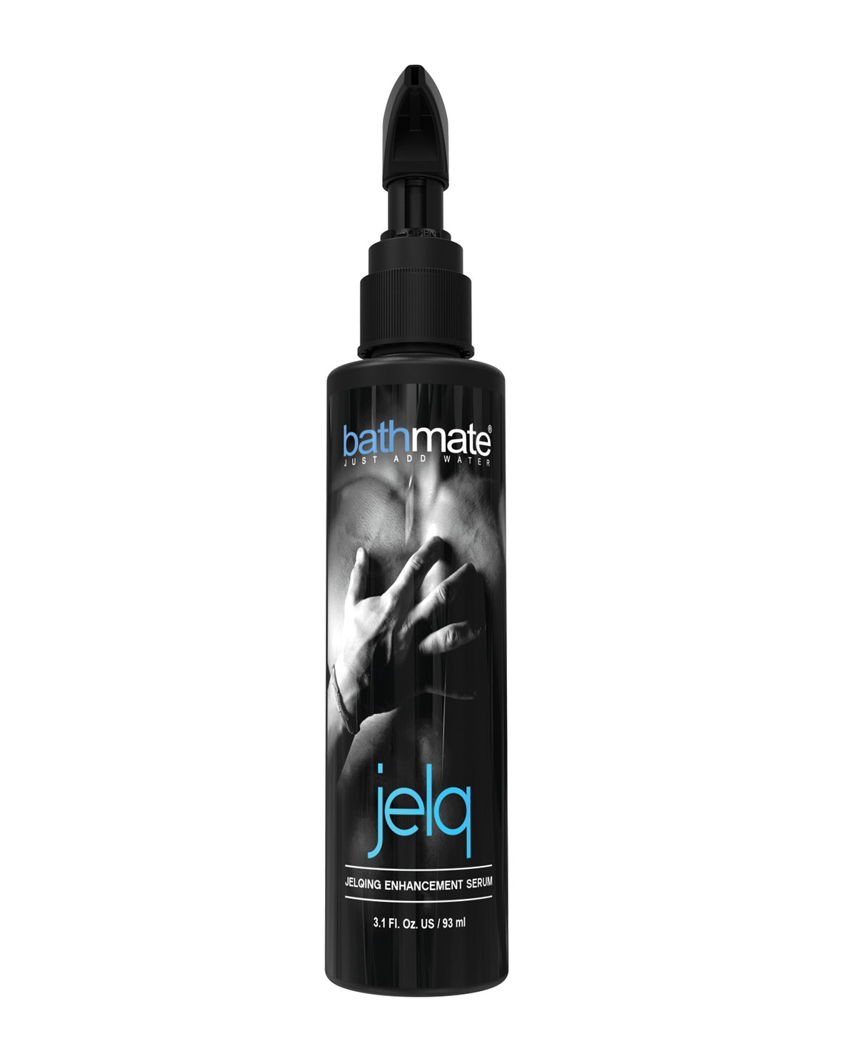 Bathmate Max Out Jelq-serum til mænd forbedrer vækstresultaterne, flaske på 3,1 Oz