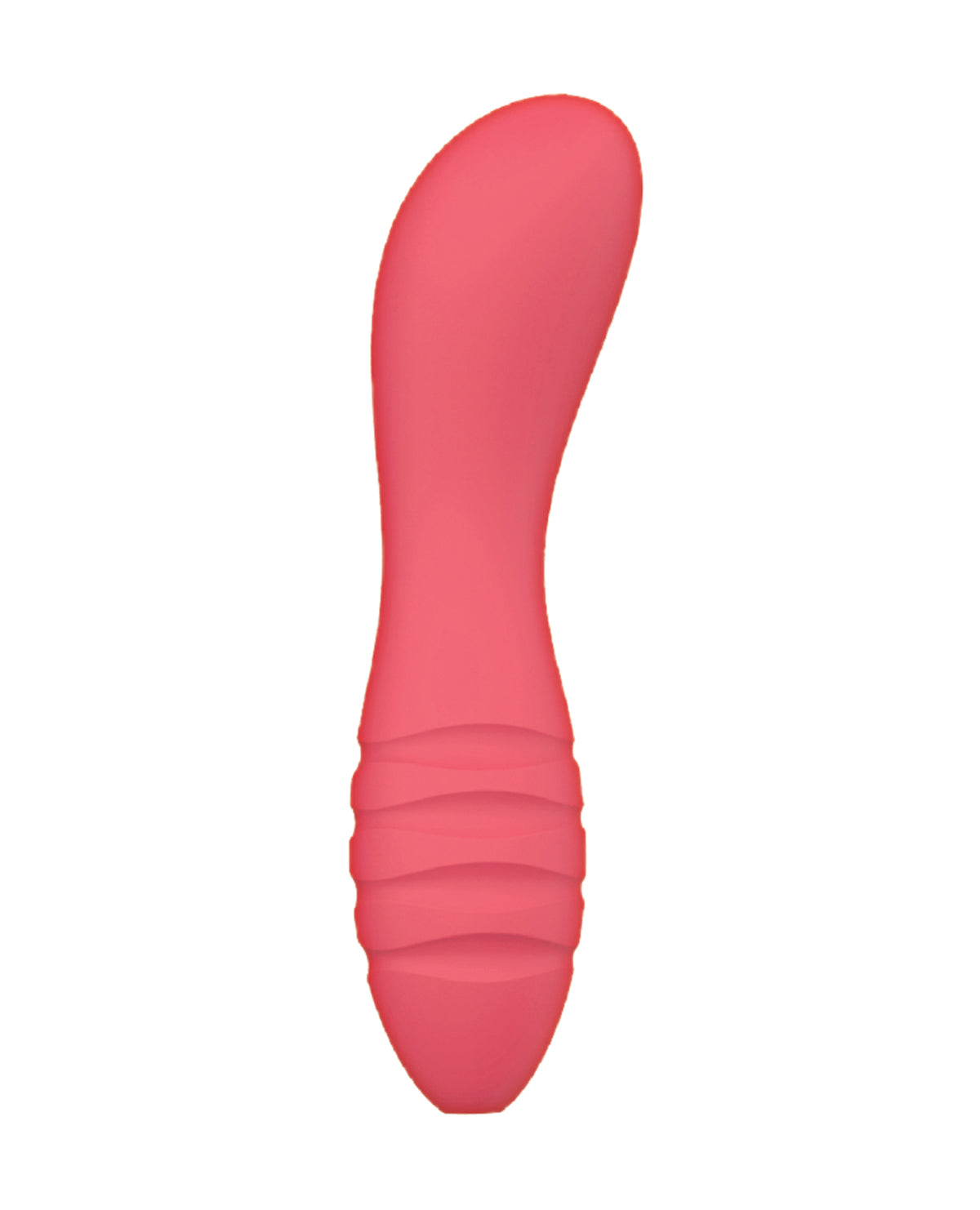 Nasstoys Sorbet rubinroter Bullet-Vibrator aus Silikon mit strukturierter Grifffläche