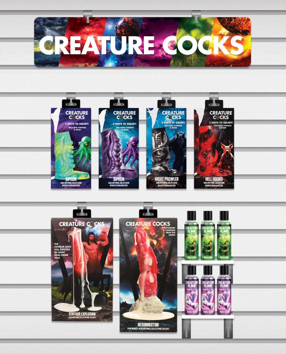 XR Fantasy Creature Squirting Silicone Penis Enhancer Bundle