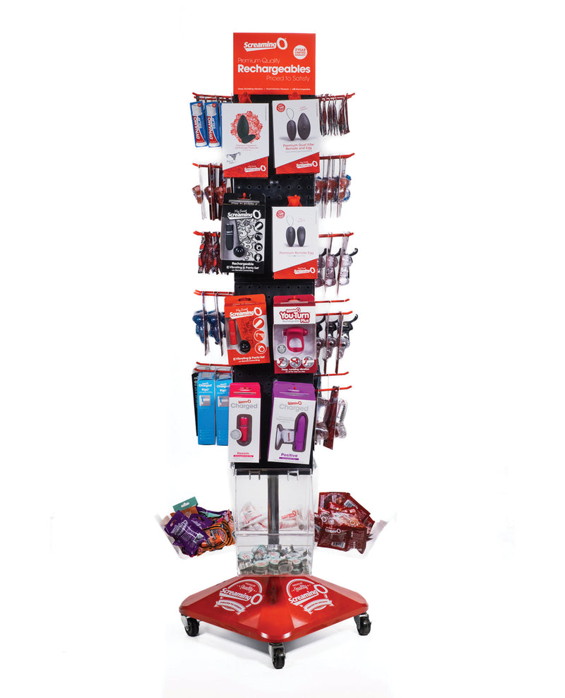 Load image into Gallery viewer, Screaming O Spinning Floor Display Rack For Adult Novelty Retailers
