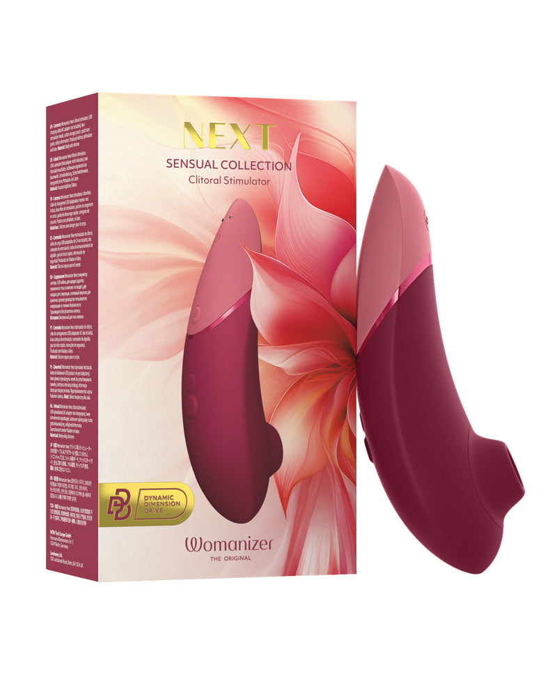 Load image into Gallery viewer, Womanizer Next Advanced 3D Pleasure Air Clitoral Stimulator Bordeaux
