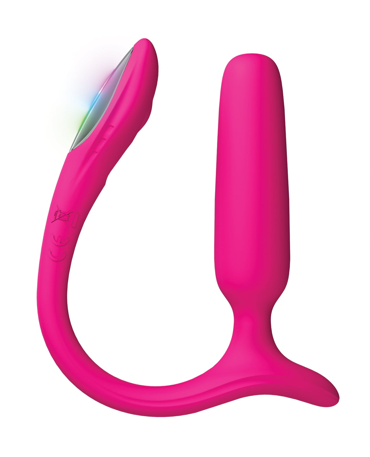 Mini vibrador anal Lovense Lush para principiantes, controlado por app, rosa